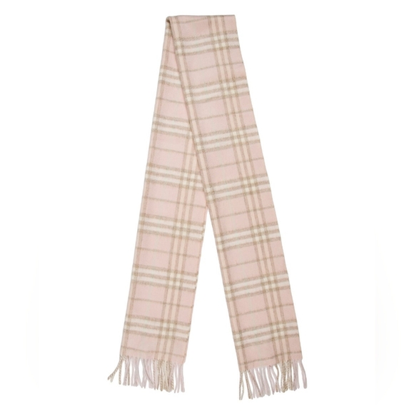 Burberry light pink Cashmere Scarf - Picture 1 of 2